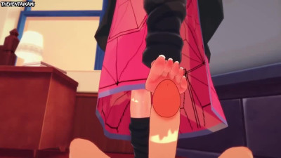 Hentai POV Feet Nezuko Kamado Demon Slayer