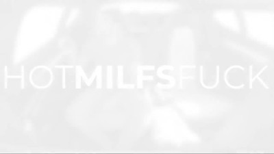 Hot Milfs Fuck - Skinny Brunette Rhea Radford Milks A Thick Cock In a Car!