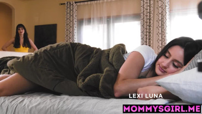 Big tits stepmom Lexi Luna fucks hot Latina teen stepdaughter Eliza Ibarra