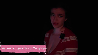 JOI Youtuber guiando punheta para fã em público - Gabriasmr