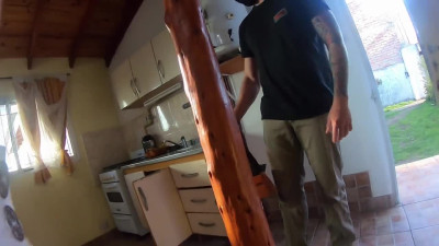My husband cheated on me and I made him cuckold with the plumber